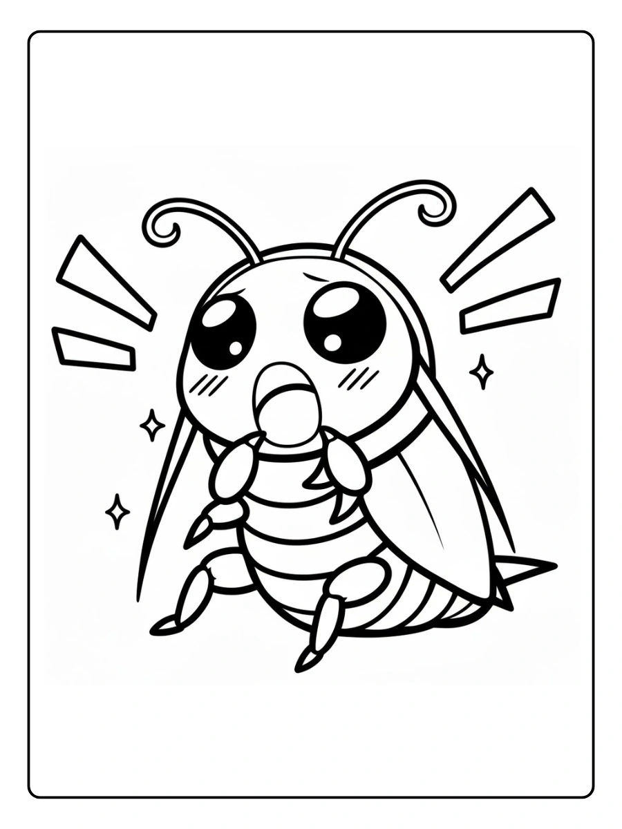 cucaracha para colorear (15)