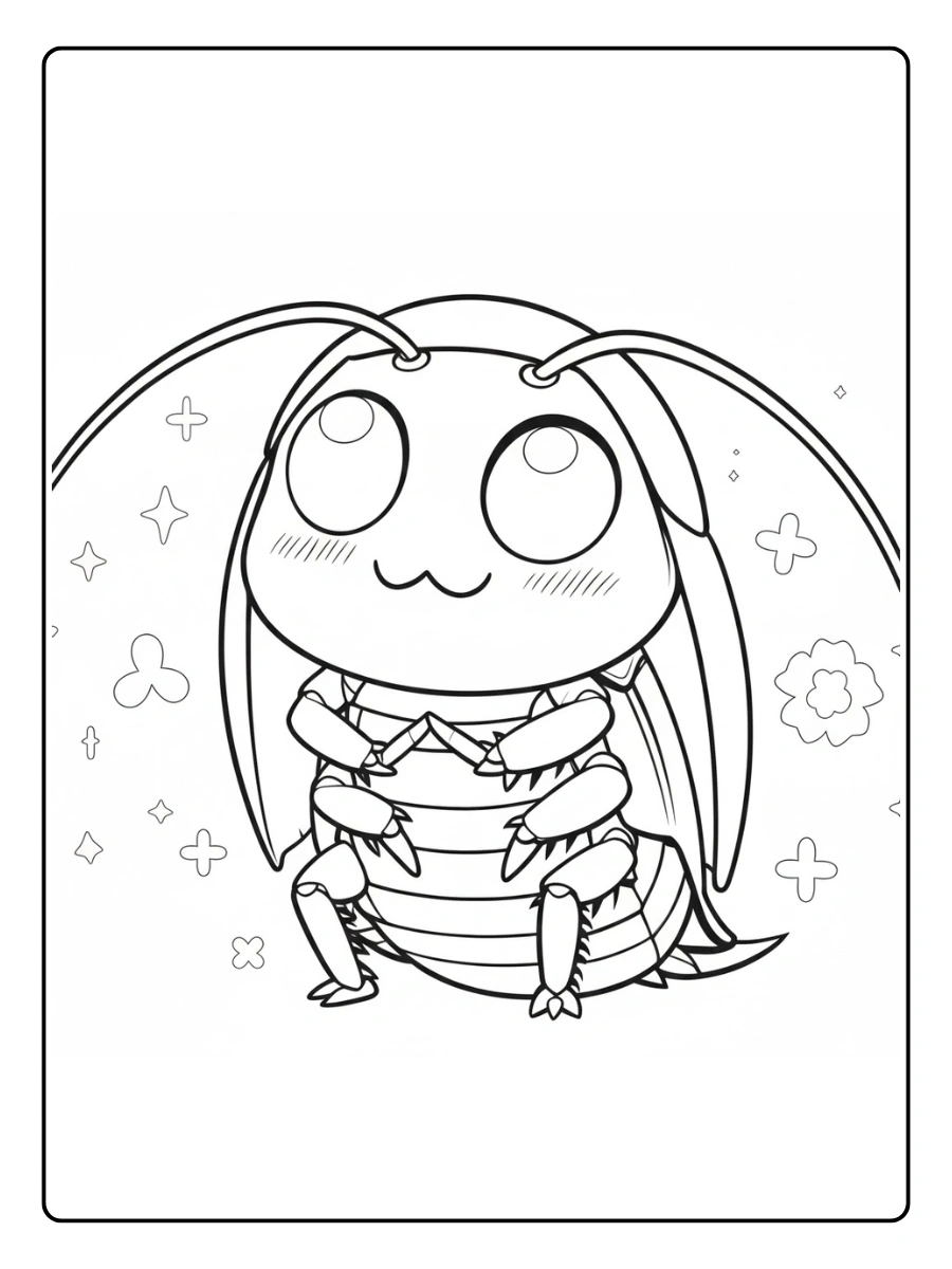cucaracha para colorear (5)