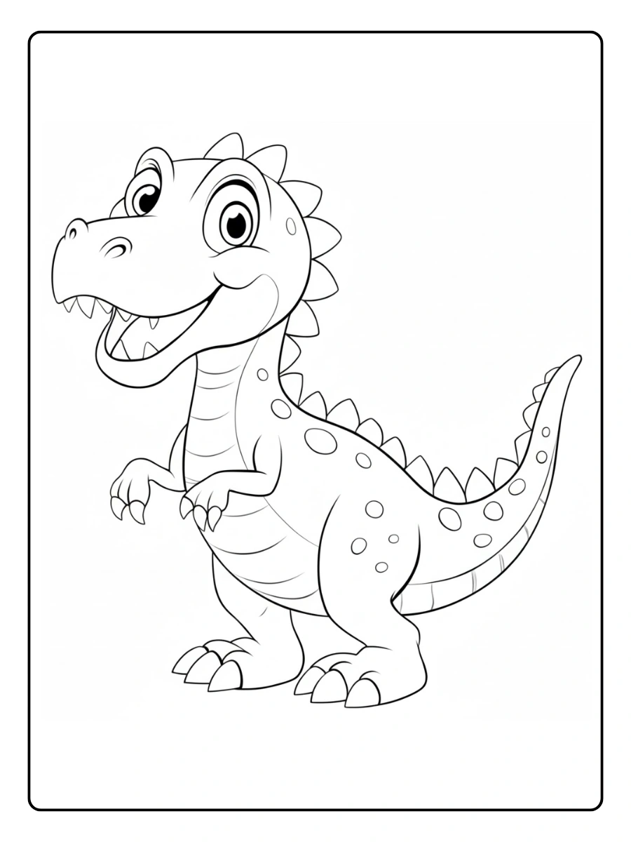 dinosaurios para colorear