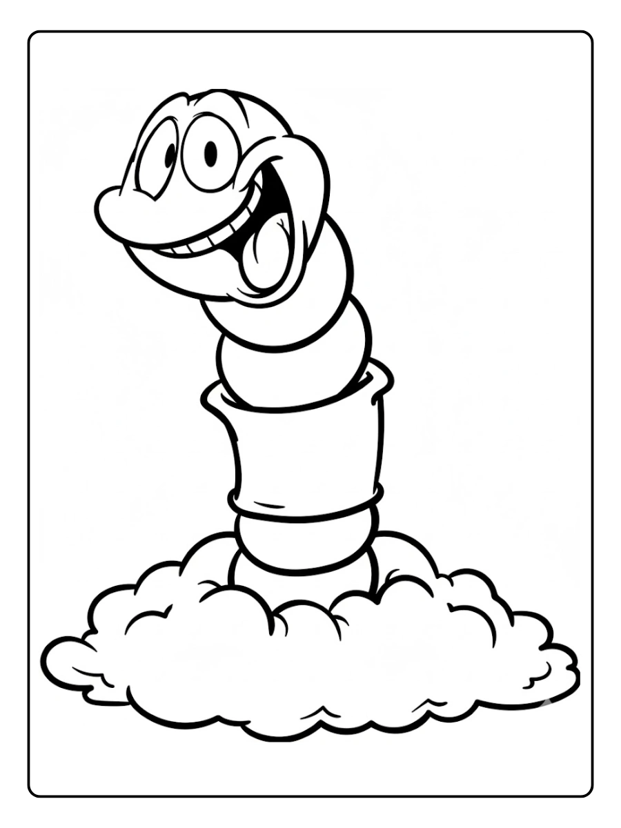 lombrises para colorear (13)