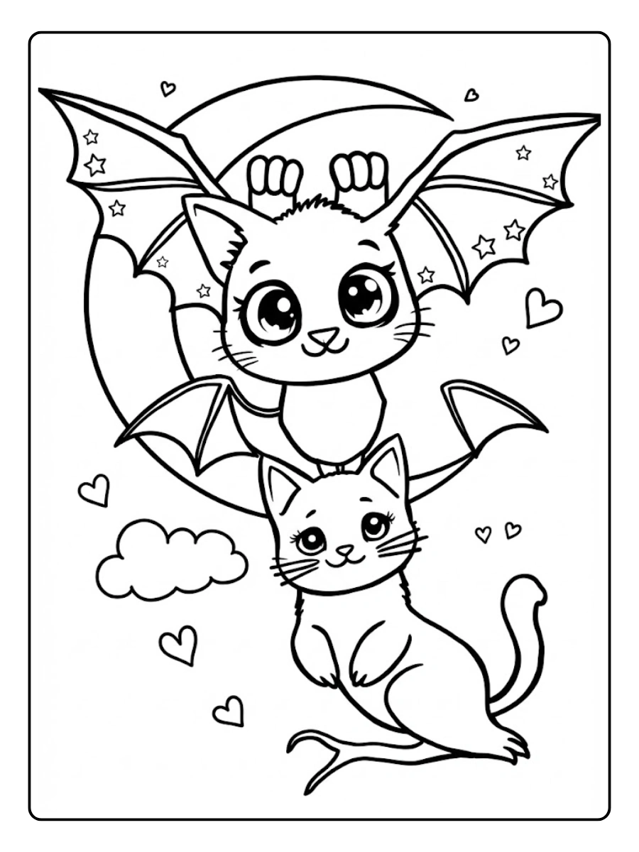 murcielago para colorear (1)