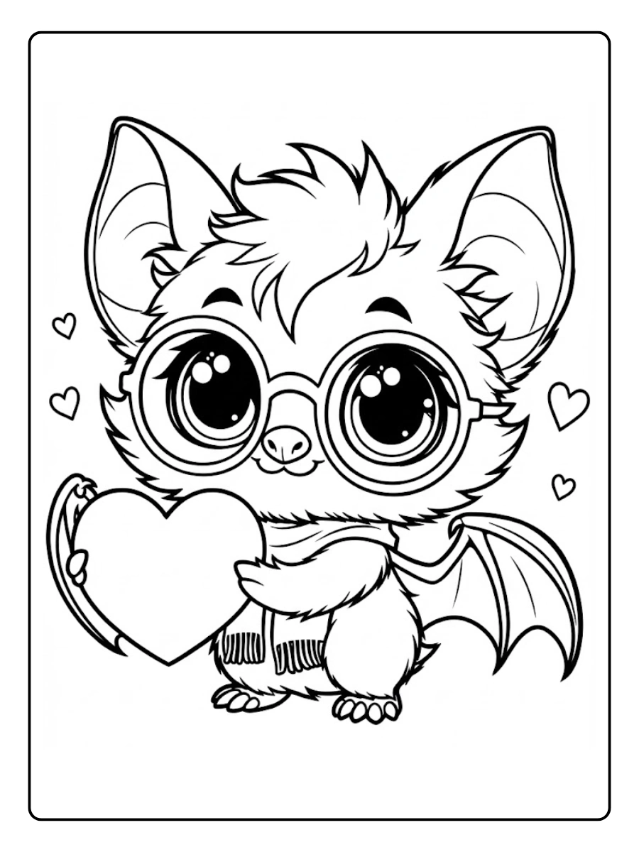 murcielago para colorear (2)