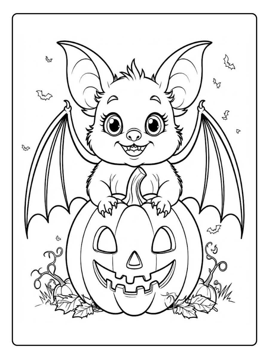 murcielago para colorear (4)