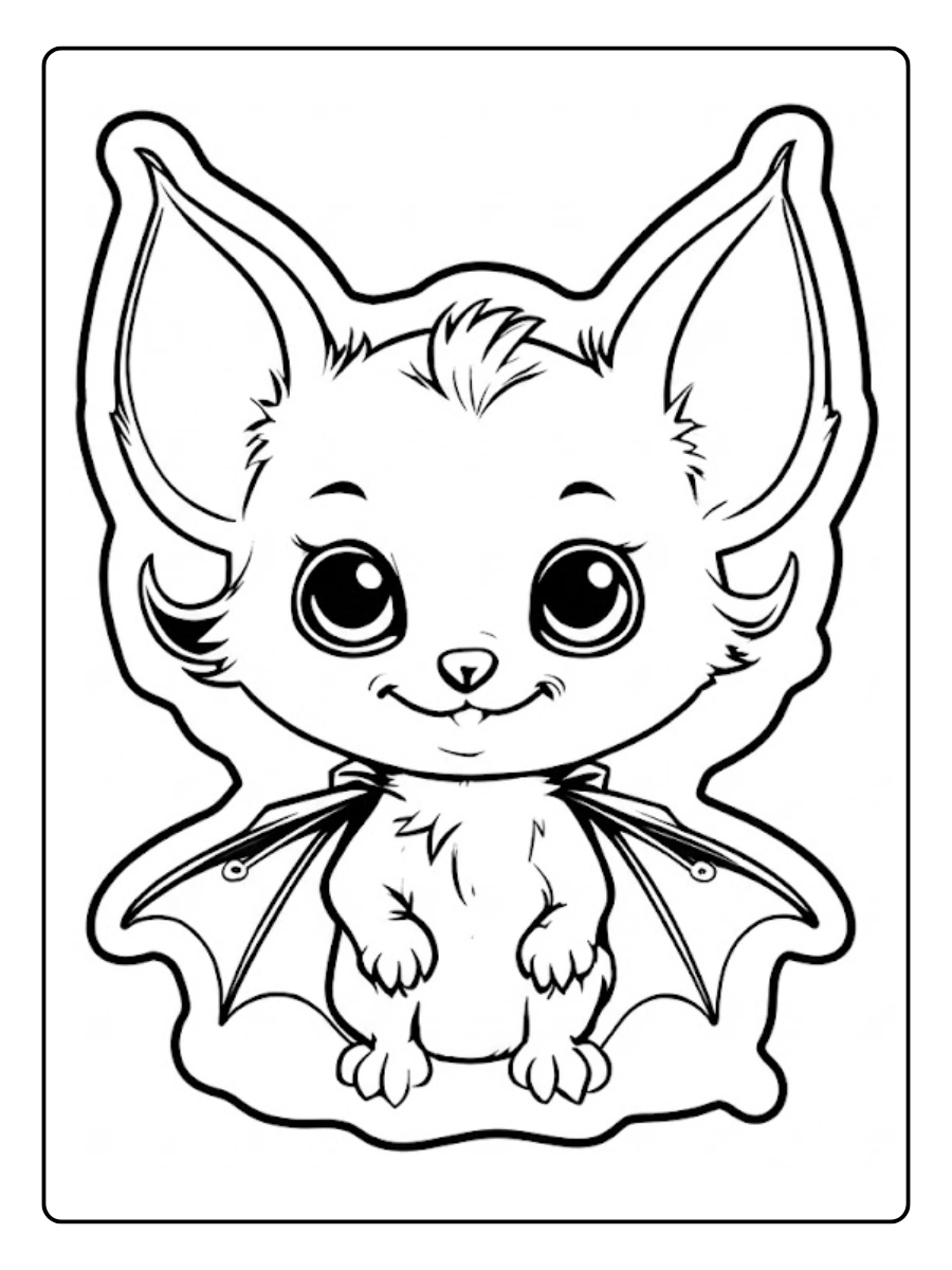 murcielago para colorear (5)