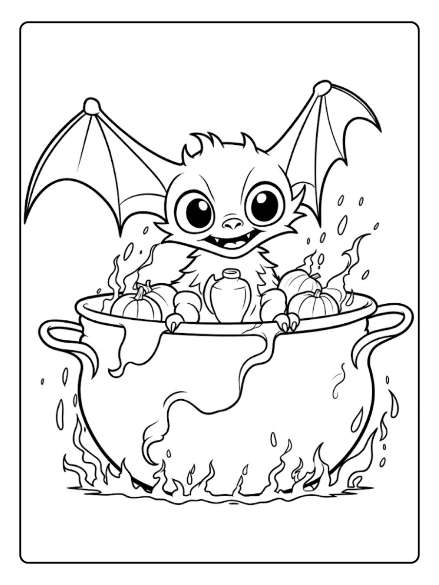 murcielago para colorear (6)