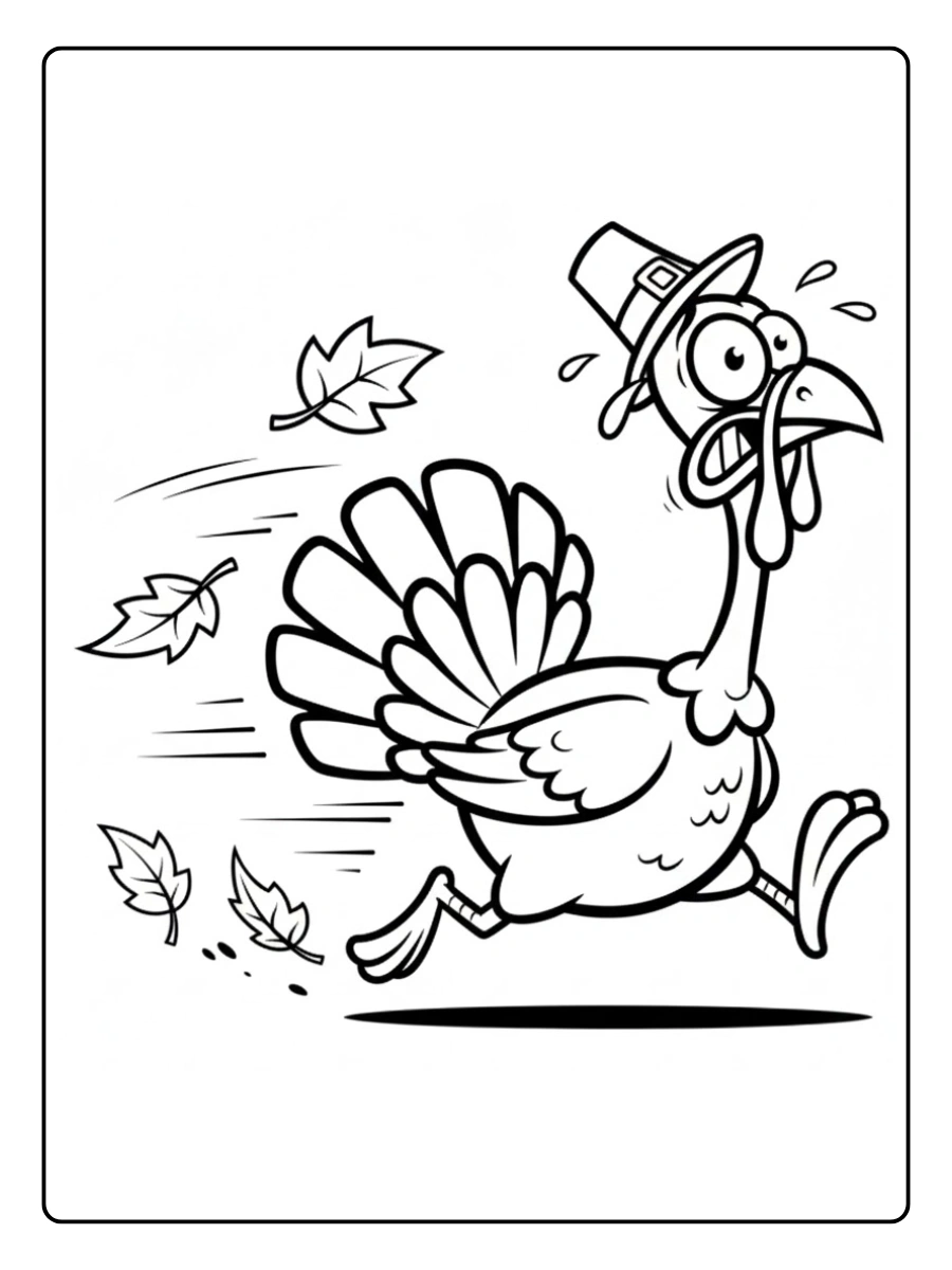 pavo para colorear (14)