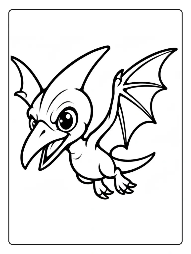 pterodactilo para colorear (12)