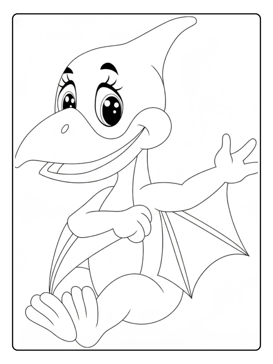 pterodactilo para colorear (13)