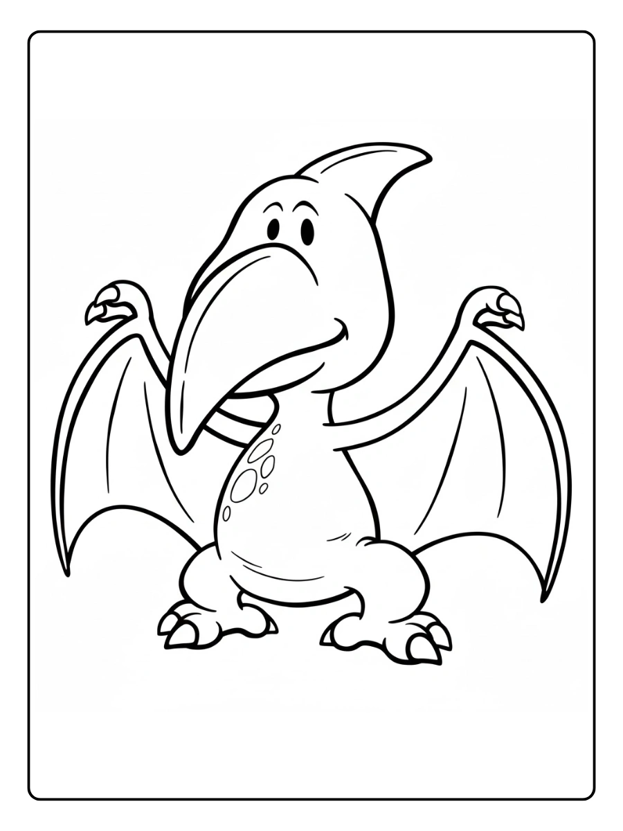 pterodactilo para colorear (14)
