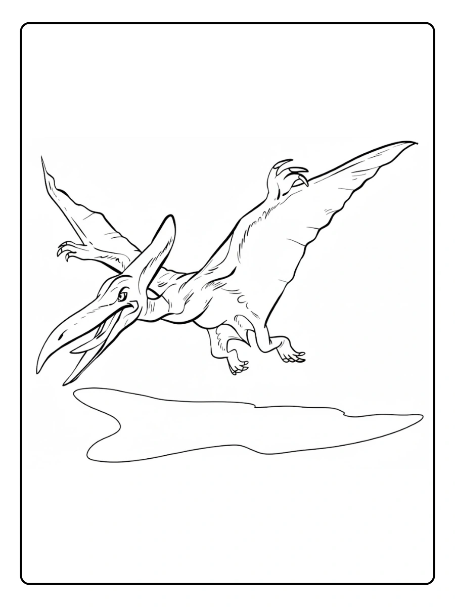 pterodactilo para colorear (4)