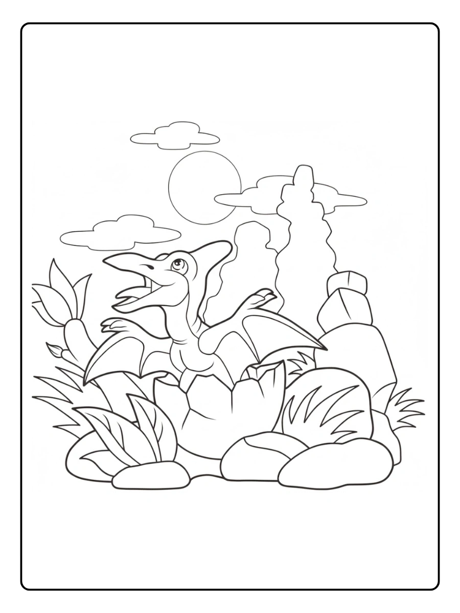 pterodactilo para colorear (6)