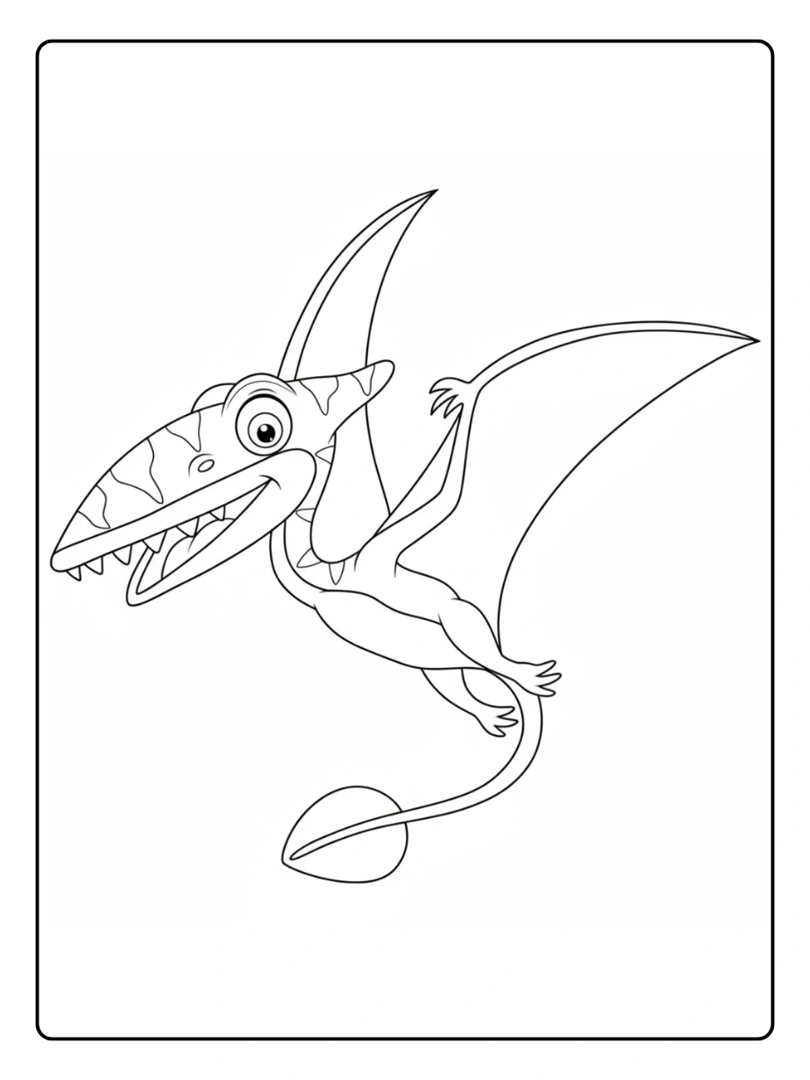 pterodactilo para colorear (7)