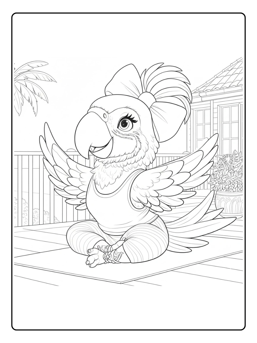 quetzal para colorear (14)