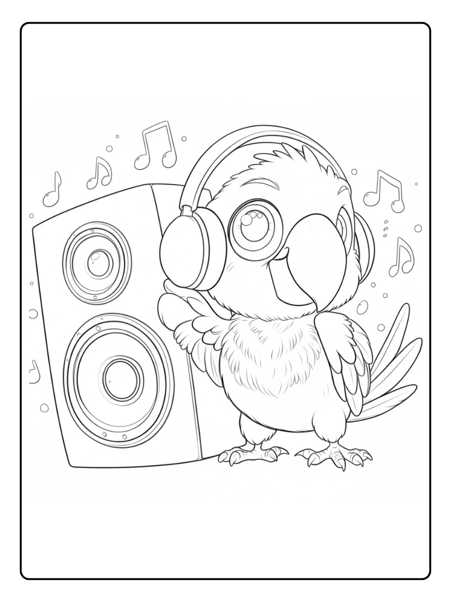 quetzal para colorear (3)