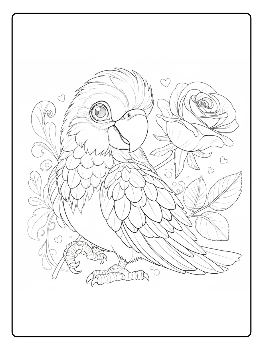 quetzal para colorear (4)