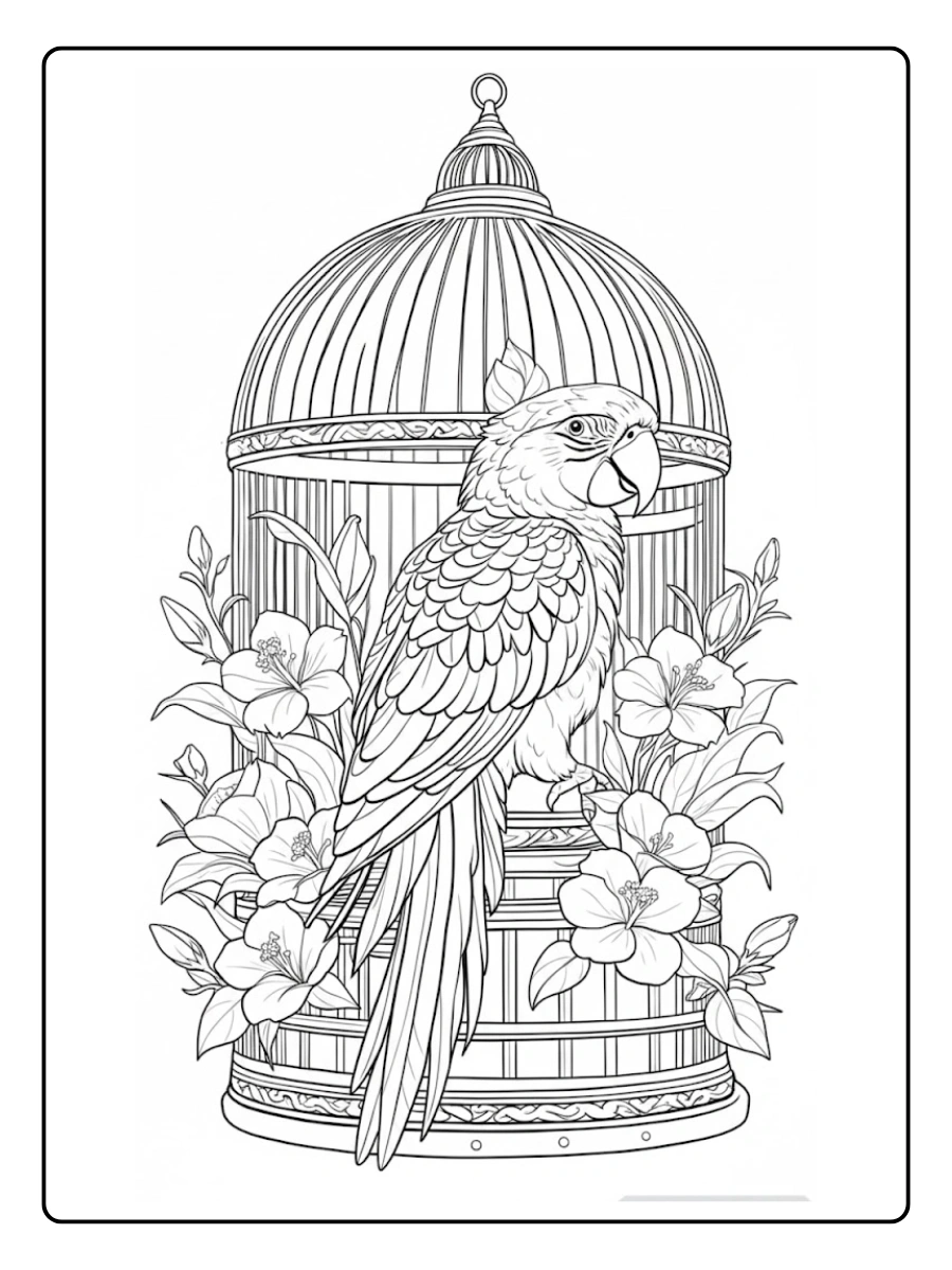 quetzal para colorear (8)