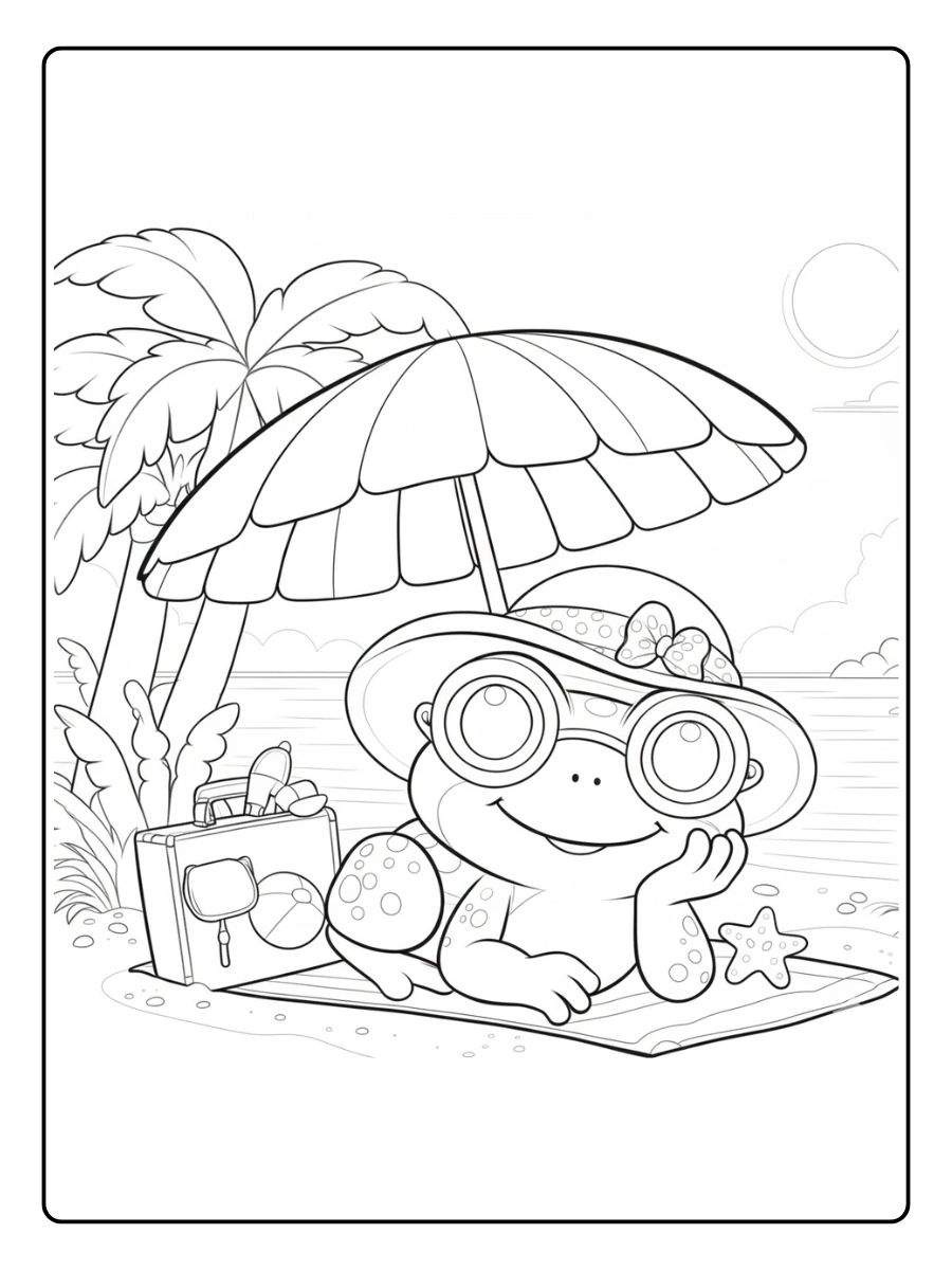 rana para colorear (14)