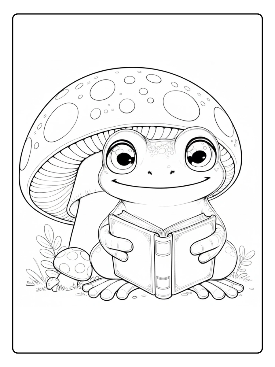 rana para colorear (15)