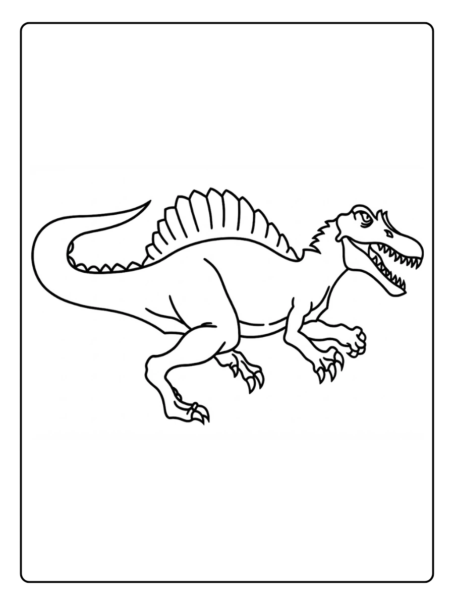 spinosaurus para colorear (4)