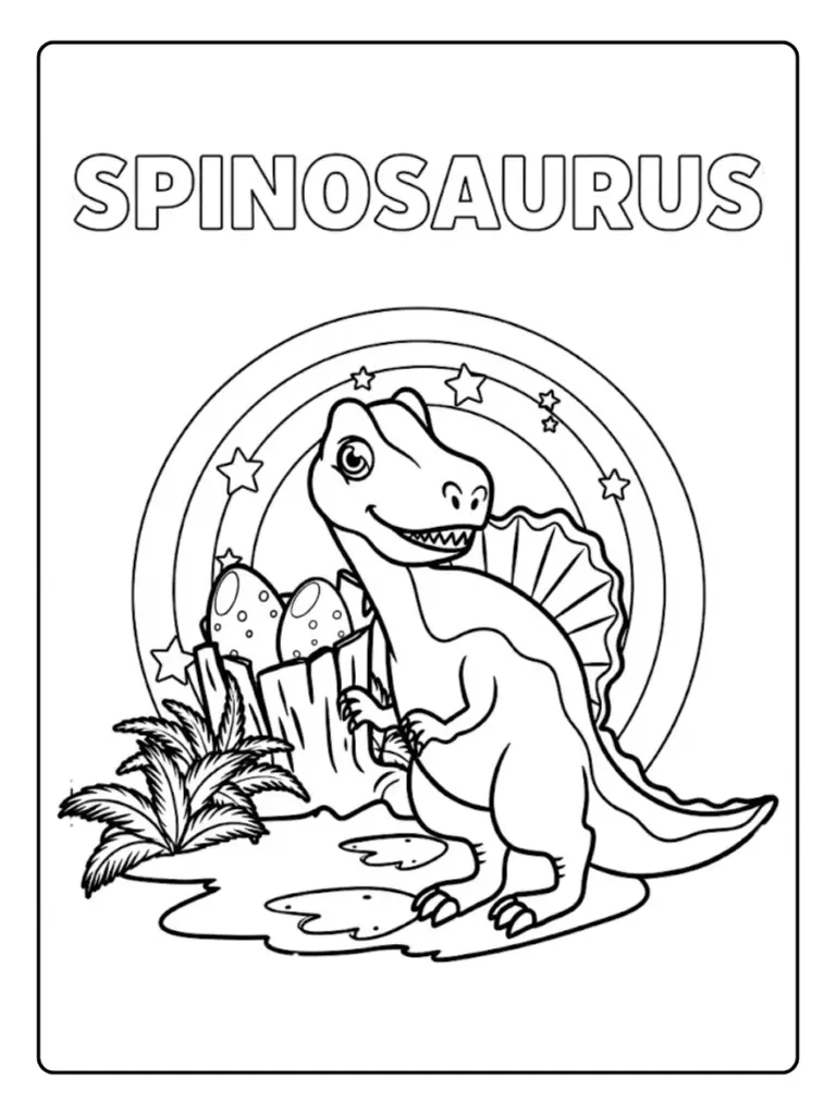 spinosaurus para colorear (7)