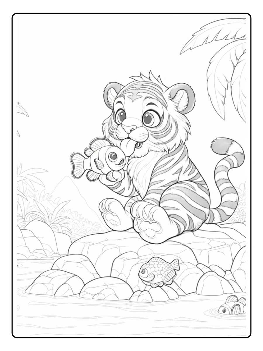 tigre para colorear (10)