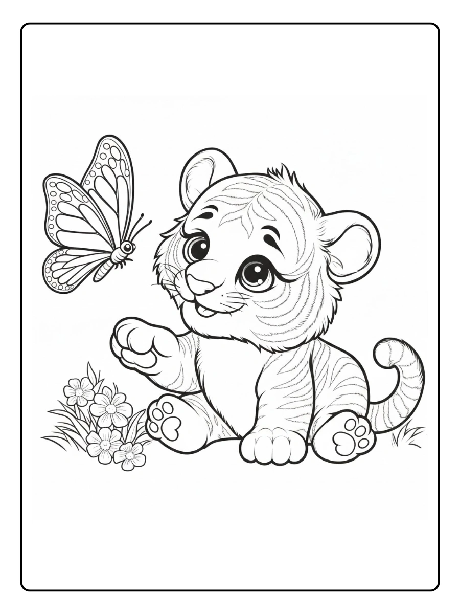 tigre para colorear (6)