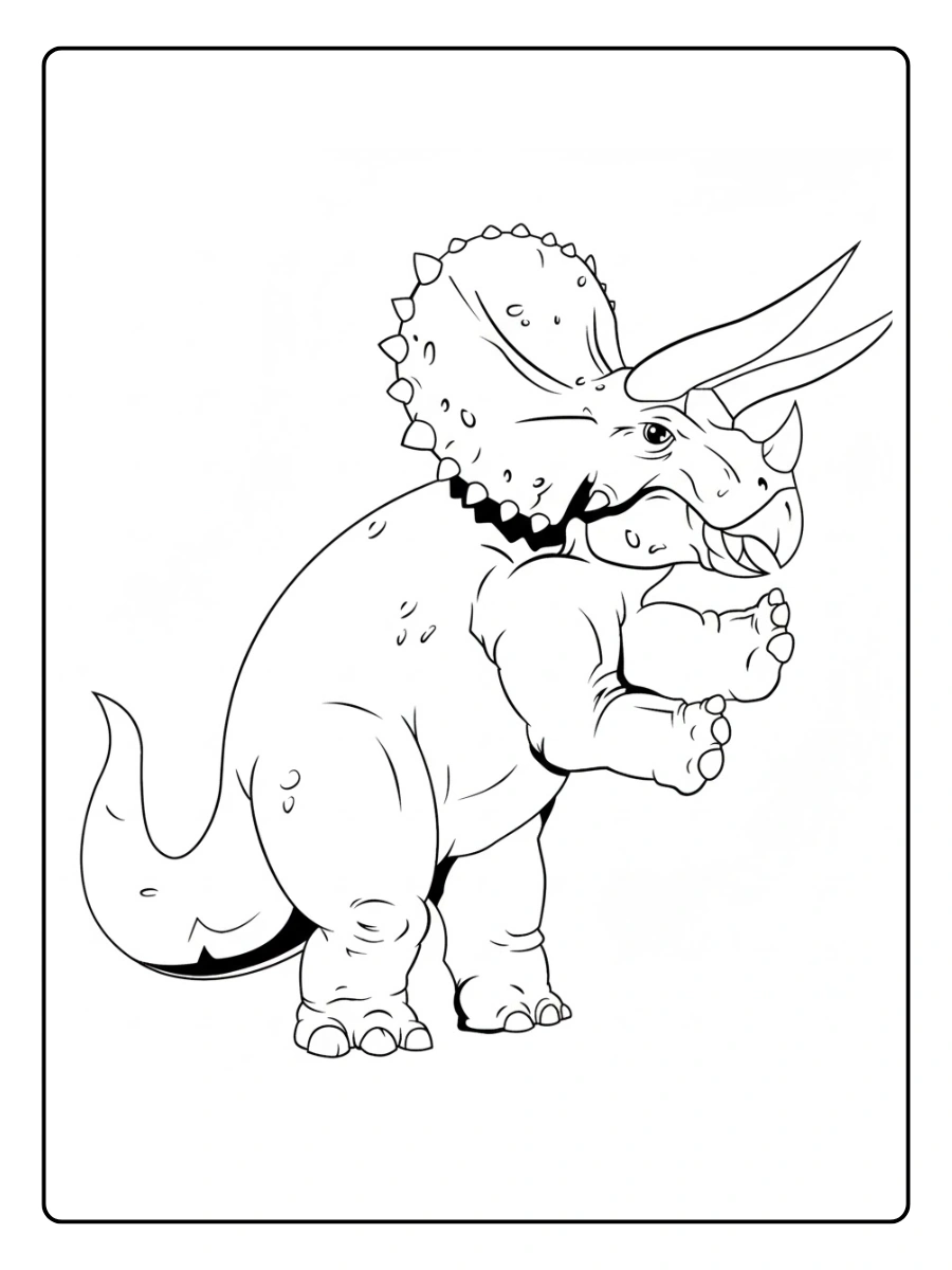 triceratops para colorear (11)