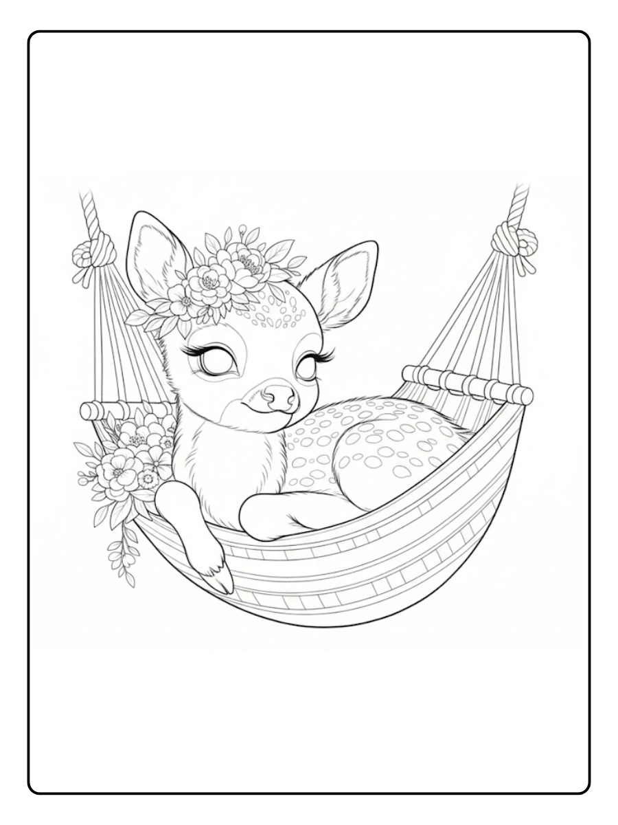 venado para colorear (11)