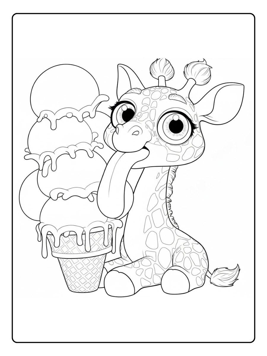 vjirafa para colorearenado para colorear (10)